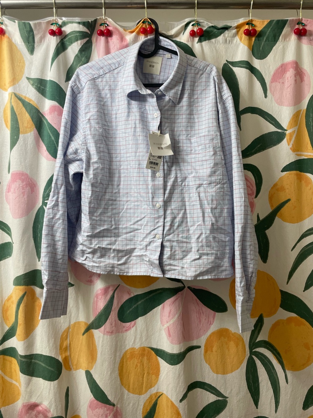 NWT Uniqlo x JW Anderson boxy oxford shirt